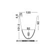 LUCES EXCLUSIVAS LE45967 CAMBRIL LAMPA WISZĄCA
