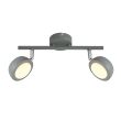 CANDELLUX 92-66749 MILD LAMPA SUFITOWA LISTWA 2X6W LED SZARY 3000K