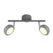 CANDELLUX 92-66749 MILD LAMPA SUFITOWA LISTWA 2X6W LED SZARY 3000K