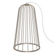 ANTIGO Lampa podłogowa no. moon A F - Platyna mat (1000 mm) 2008