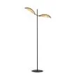 EMIBIG 1160/LP2 LAMPA PODŁOGOWA VENE LP2 BLACK/RATTAN