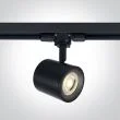 ONE LIGHT 65520T/B Arni czarny track spot range GU10 20W