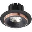 RENDL R13239 SHARM R I wpuszczana czarna/czarna miedź 230V LED 10W 24° 3000K