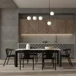 SIGMA 33694 Silia 5 lampa wisząca czarny,biały