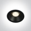 ONE LIGHT 10108D/B/W Armu czarny wpust COB LED 3000K 8W dark light