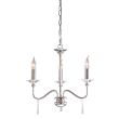 ELSTEAD FINSBURY PARK FP3 POL NICKEL 3Lt Chandelier/Semi-Flush