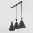 EMIBIG 1682/3 ZERO 3 BLACK LAMPA WISZĄCA