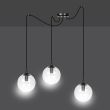 EMIBIG 936/3 LAMPA WISZĄCA GIGI 3 BL TRANSPARENT
