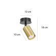 EMIBIG 622/1 ZEN 1 BLACK LAMPA SUFITOWA