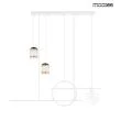 MOOSEE MSE010100343 MOOSEE lampa wisząca STARS biała