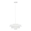 ELSTEAD Brisbin FE-BRISBIN-MW 1 Light Pendant - Matte White