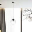 EMIBIG 711/1 LAMPA WISZĄCA COSMO 1 BL TRANSPARENT
