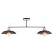 EMIBIG 1318/2 LAMPA SUFITOWA KOBE 2 BLACK