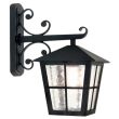 ELSTEAD CANTERBURY BL52M BLACK Wall Lantern