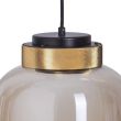 Step into Design 9969P/A amber Lampa wisząca BOOM LED bursztynowo złota 25 cm