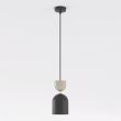 EMIBIG 1738/1 GAUDI 1 BLACK MOKKA Lampa wisząca