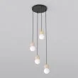EMIBIG 1675/4 LOOP 4 BLACK LAMPA WISZĄCA
