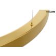 Moosee MSE010100110 MOOSEE lampa wisząca RING LUXURY 110 złota - LED, chromowane złoto
