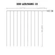 MILAGRO EK1388 Kurtyna Wizard Pchełka 3*3m 300LED RGB