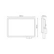 MILAGRO EKN9016 Naświetlacz LED 50W 5000lm 5000K