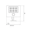 MILAGRO EKO0616 Lampa Solarna Depo 200LM 6500K IP44