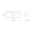 MILAGRO EKO2359 Lampa Solarna Link 5W 500lm 4000K