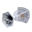 MILAGRO EKO3513 Lampa ogrodowa stojąca FOX WHITE 1xE27 Mała