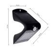 MILAGRO EKO3867 Lampka Solarna Butterfly Czarna 1,5W