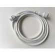 MILAGRO EKO7558 Kabel zasilający/przedłużacz BIAŁY do GIRILANDY 2m