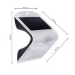 MILAGRO EKO8817 Lampka Solarna Butterfly Biała 1,5W