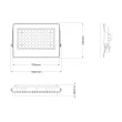 MILAGRO EKO9091 Naświetlacz Solarny Fokus 60W 900lm 6000K