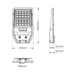 MILAGRO EKO9093 Latarnia Solarna Via 50W 500lm 6000K