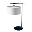 ELSTEAD BALANCE-TL-BKPN Lampa stołowa Balance - 1 źródło światła - Czarna z polerowanym niklem