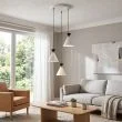 EMIBIG 1743/3PREM KLEVER 3PREM WHITE BLACK Lampa wisząca