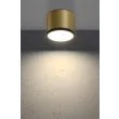 CANDELLUX 2275956 TUBA LAMPA SUFITOWA 9W LED 8,8/7,5 CZARNY+ZŁOTY MAT 4000K