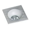 AZZARDO GM2118S-ALU / AZ1733 Hugo 1 downlight (aluminium) reflector not included Lampa wpuszczane