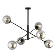 EMIBIG 1167/6 LAMPA SUFITOWA LINEAR 6 BLACK/GRAFIT