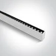 ONE LIGHT 38150B/W/C Syneti biała oprawa z możłiwością montażu podwieszanego lub natynkowego z 48 punktami LED UGR17 4000K 40Wt