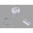 MAYTONI TRA001CW-11W Single phase track system Accessories for tracks Track Lighting Accessory White zawiesie do szyny 1-fazowy