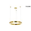 Moosee MSE010100150 MOOSEE lampa wisząca RING LUXURY 50 złota - LED, chromowane złoto