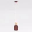 EMIBIG 1695/1 MESI 1 BURGUNDY LAMPA WISZĄCA