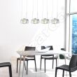 AZZARDO 1798-4PB / AZ0494 Rubic 4 A Lampa wisząca