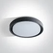 ONE LIGHT 67384/AN/W Moulki plafon antracyt LED 3000K 30W IP54
