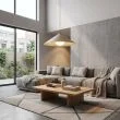 EMIBIG 1724/1L MONO 1L MOKKA OPAL Lampa wisząca