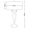 ELSTEAD GATSBY SF/GATSBY AN Table Lamp