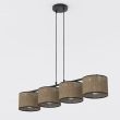 EMIBIG 1657/4 ECO 4 BL BROWN LAMPA WISZĄCA