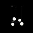 MAYTONI MOD013PL-04B Modern Ring Pendant Lamp Black
