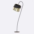 EMIBIG 1708/LP1 CANVA LP1 BLACK GOLD Lampa podłogowa