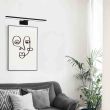 MILAGRO ML8236 Kinkiet PINTO BLACK 12W LED 50cm