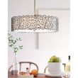 ELSTEAD Silver Coral KL-SILVER-CORAL-P-A 3 Light Duo-Mount Pendant